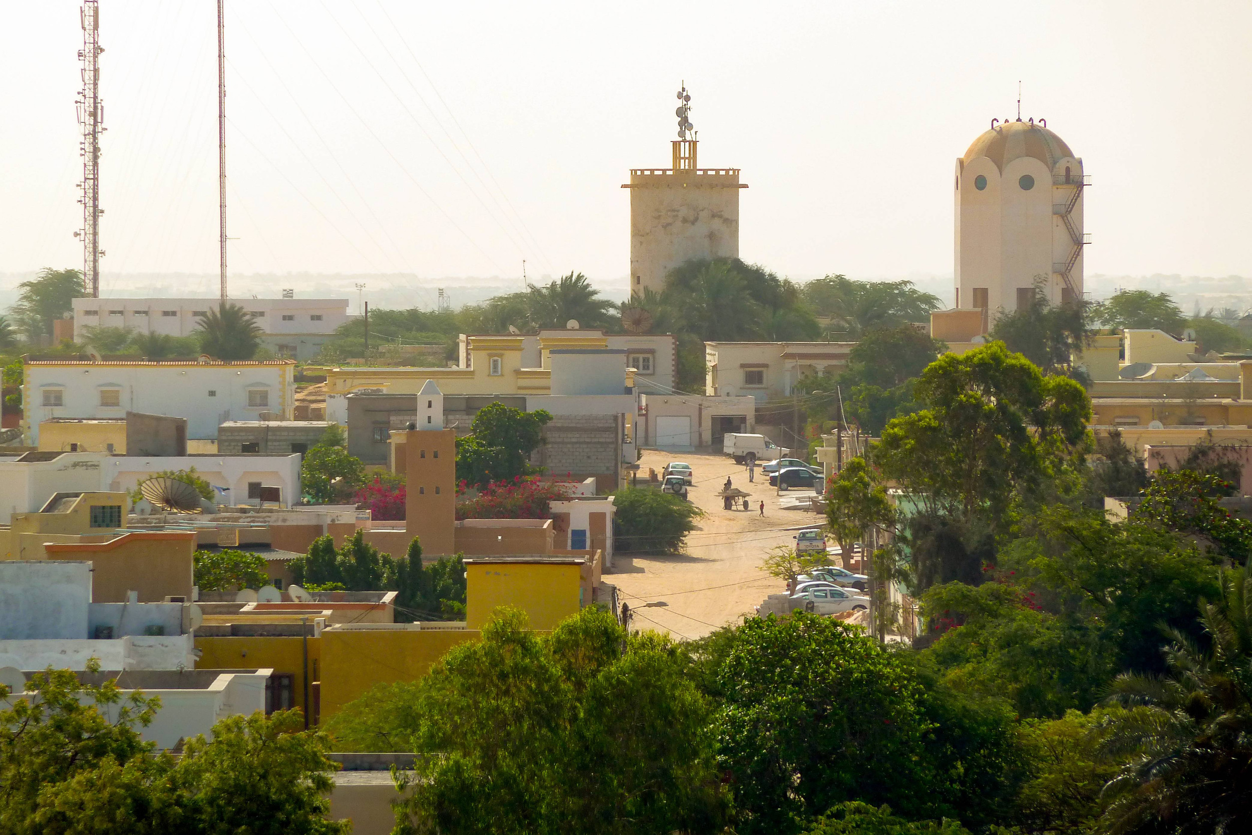 a panoramic view of nouakchott mauritania may