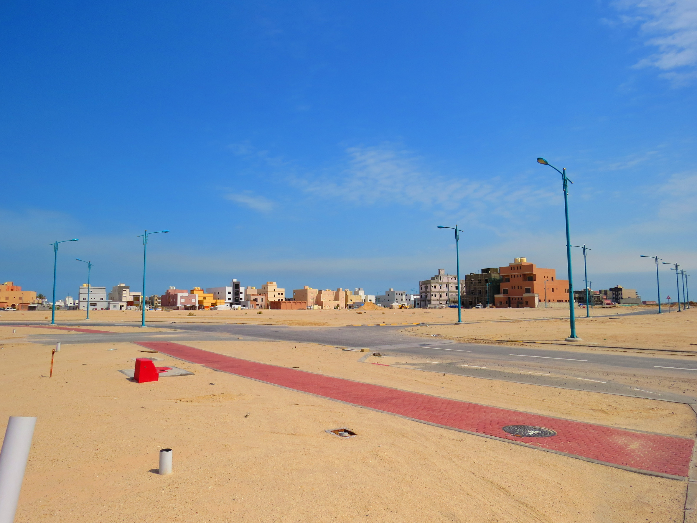 al khiran city under construction