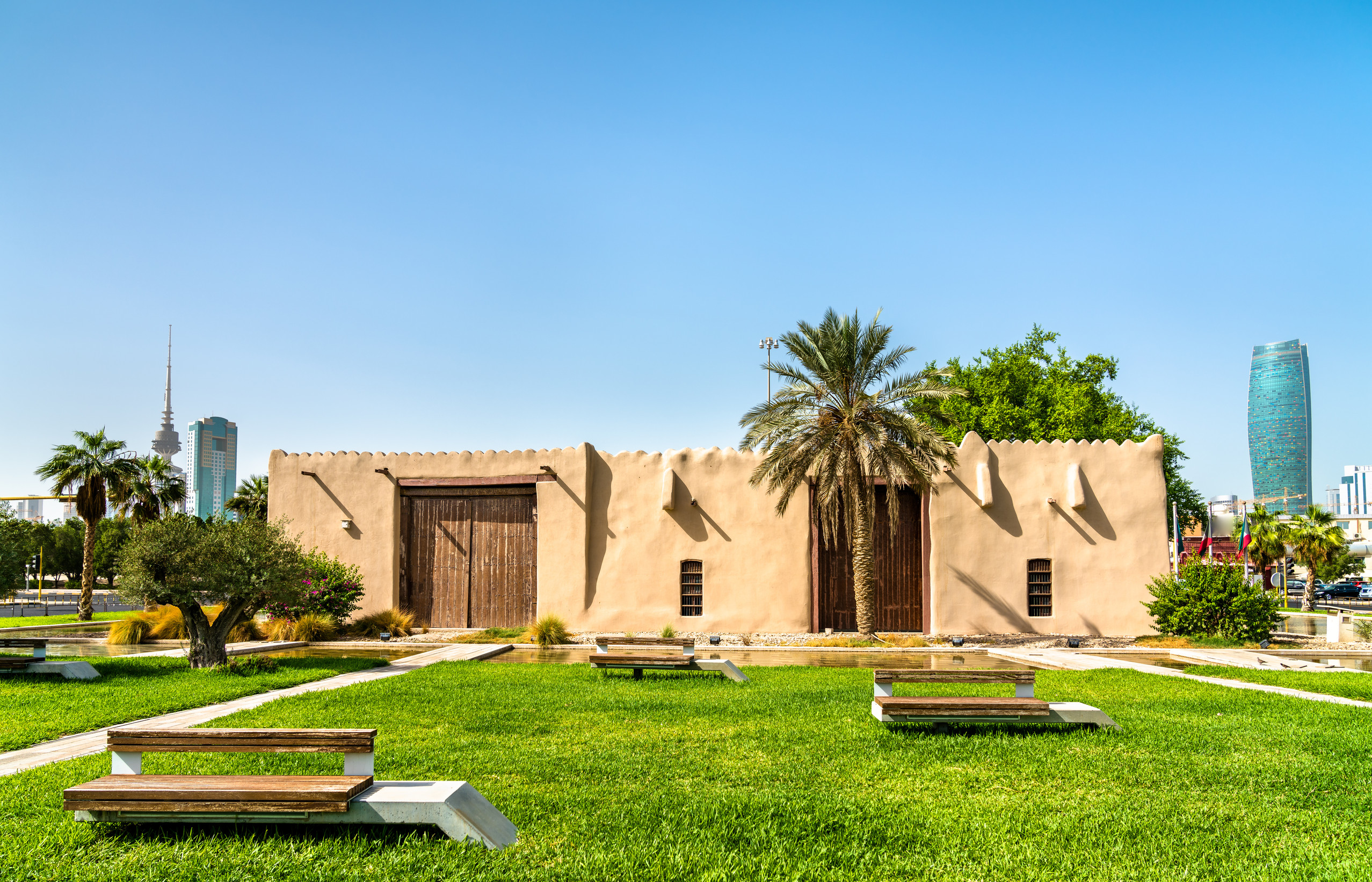 al shaab gate in kuwait city kuwait the middle