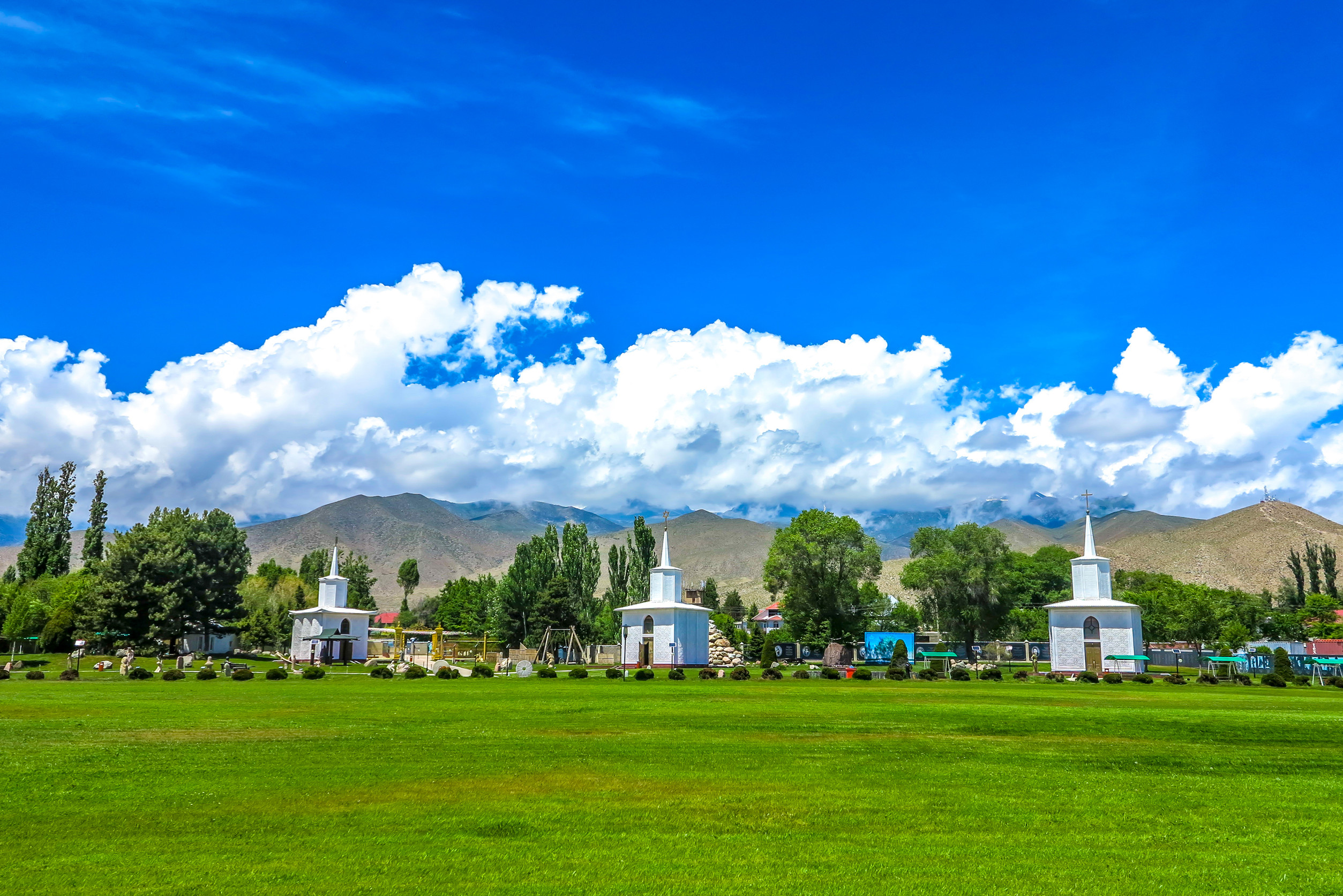 centuries of the karakhanid state touristic place kyrgyzstan