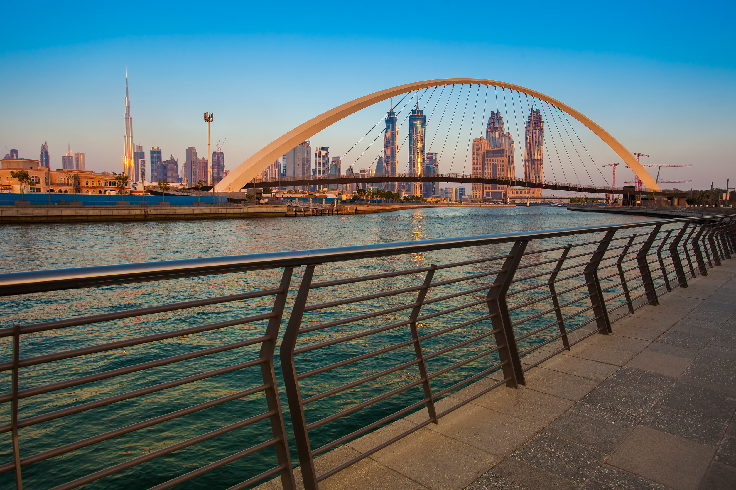 a general view of park in dubai uae