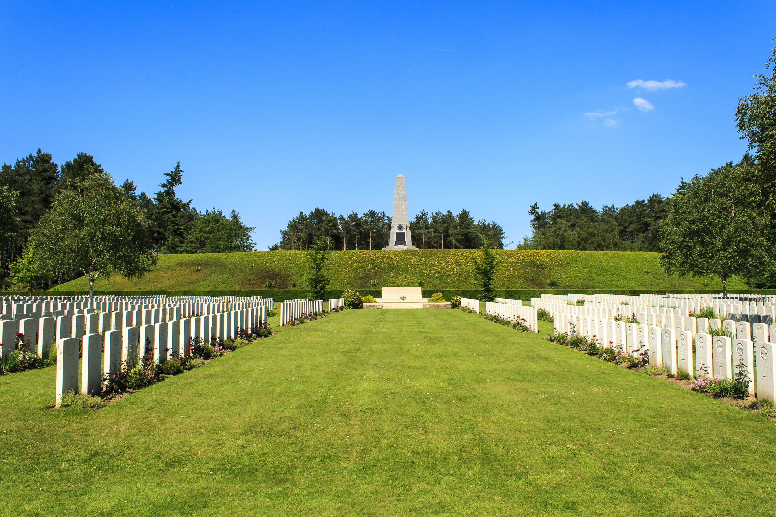 new british cemetery world war flanders fields