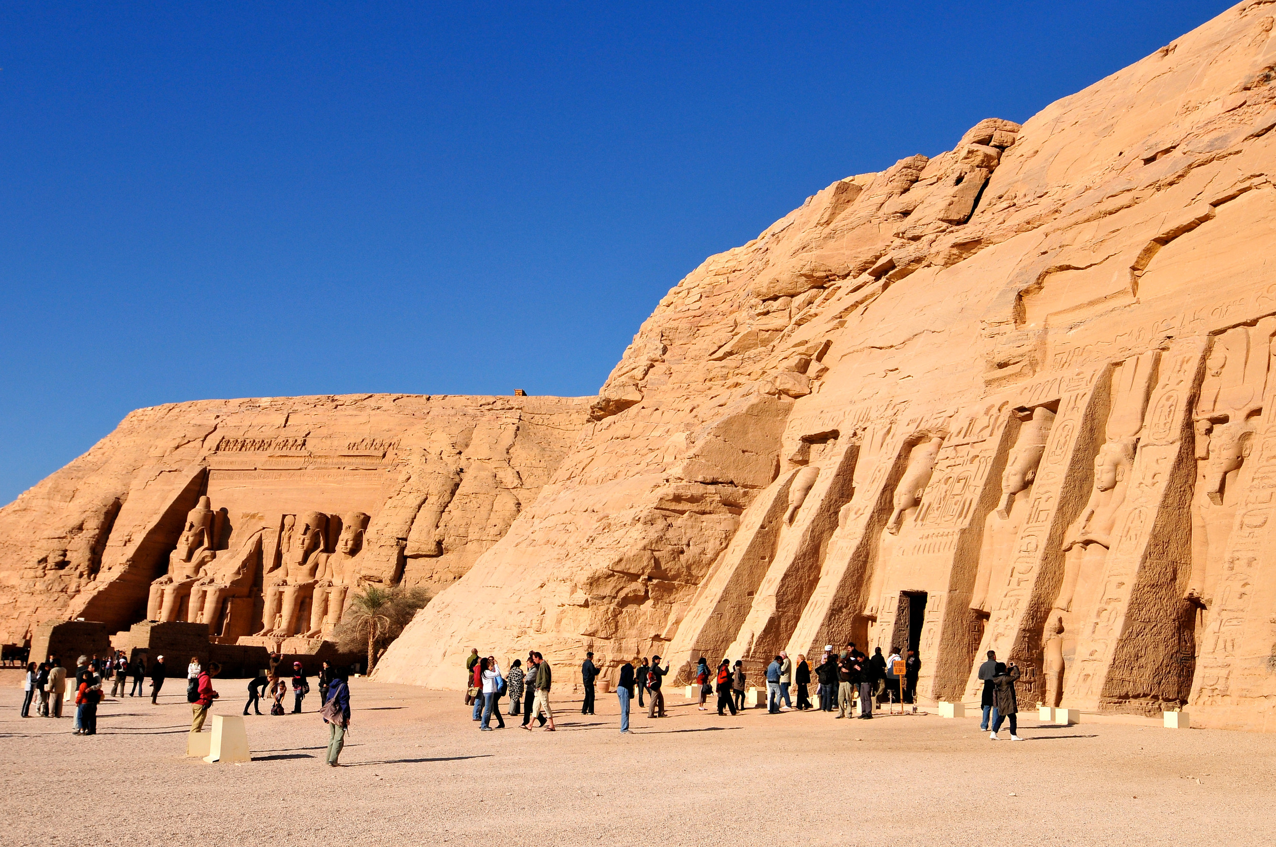 pharaoh monument from abu simbel southern egyptwebp