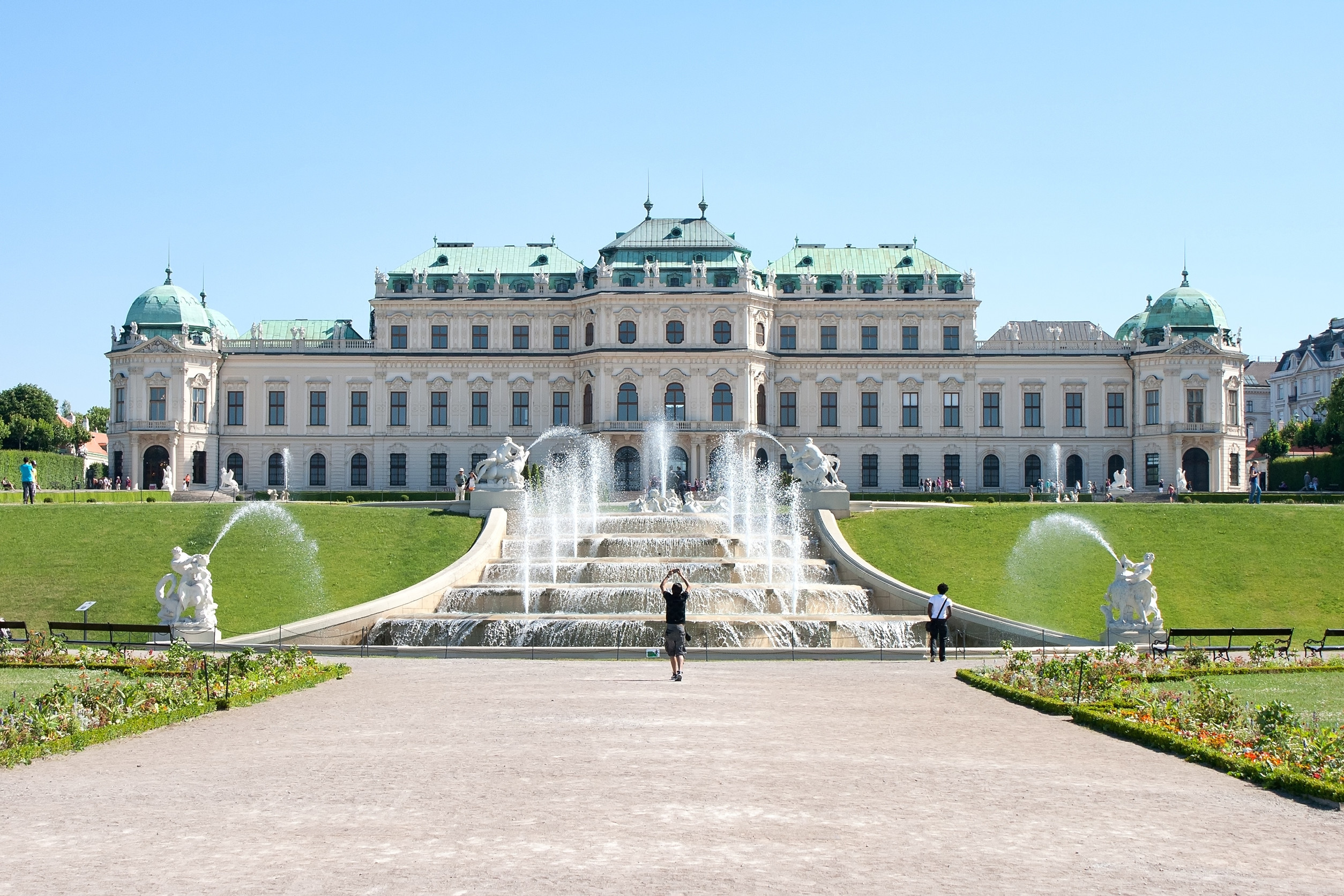 auseres burgtor gate monument in vienna austria