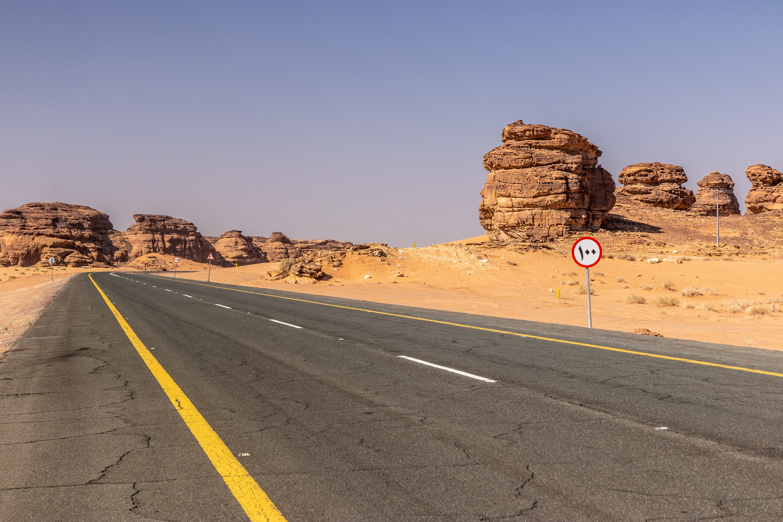 qasr al farid lonely castle tomb at hegra mada in salih site near al ula saudi arabia